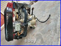 Briggs & Stratton 19.5 HP Twin, Vertical Shaft Engine with cables and most wire