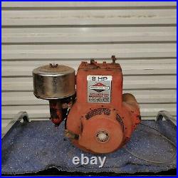 Briggs & Stratton 8hp Horizontal Shaft Engine for Part's/Repair Industrial