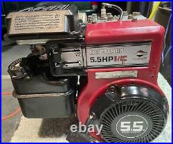 Briggs & Stratton B&S 5.5 hp Gas ENGINE original 134202 Horizontal Shaft