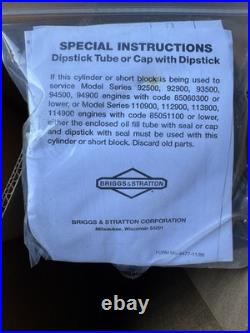 Briggs & Stratton Gas Engine Lawnmower Motor Vertical Shaft Short Block 793347