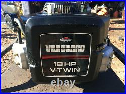 Briggs & Stratton Vanguard V-Twin 18HP Vertical Shaft Engine 350776-1046-E2 Scag