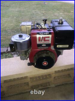 Briggs Vintage Nos 10hp IC Horizontal Shaft Engine 1 Inch Crankshaft