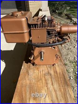 Briggs Vintage Nos 3hp Horizontal Shaft Copper Engine