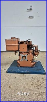 Briggs Vintage Nos 3hp Horizontal Shaft Copper Engine With 3/4 Crankshaft