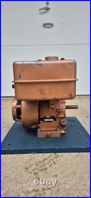 Briggs Vintage Nos 3hp Horizontal Shaft Copper Engine With 3/4 Crankshaft