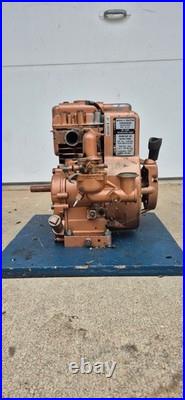 Briggs Vintage Nos 3hp Horizontal Shaft Copper Engine With 3/4 Crankshaft