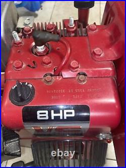 Briggs Vintage Nos 8hp IC Horizontal Shaft Engine With Electric Start