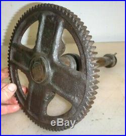 CAM GEAR AND SHAFT for a 2hp FAIRBANKS MORSE T or H Hit and Miss Gas Engine FM