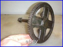 CAM GEAR AND SHAFT for a 2hp FAIRBANKS MORSE T or H Hit and Miss Gas Engine FM