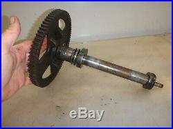 CAM GEAR AND SHAFT for a 2hp FAIRBANKS MORSE T or H Hit and Miss Gas Engine FM