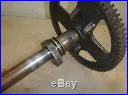 CAM GEAR AND SHAFT for a 2hp FAIRBANKS MORSE T or H Hit and Miss Gas Engine FM