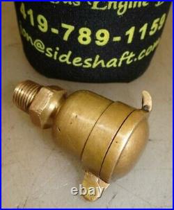 CAM SHAFT OIL CUP for a IHC FAMOUS or TITAN GAS ENGINE Old Brass Oiler NICE