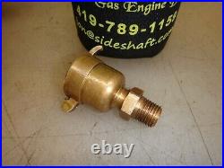 CAM SHAFT OIL CUP for a IHC FAMOUS or TITAN GAS ENGINE Old Brass Oiler NICE