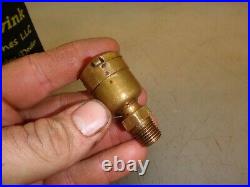 CAM SHAFT OIL CUP for a IHC FAMOUS or TITAN GAS ENGINE Old Brass Oiler NICE