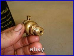 CAM SHAFT OIL CUP for a IHC FAMOUS or TITAN GAS ENGINE Old Brass Oiler NICE