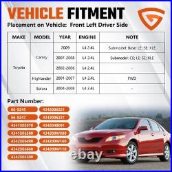 CV Joint Shaft Gas Engine Only for Toyota Camry CV Axle Shaft Exc. Hybrid CV Joint Shaft Gas Engine Only for Toyota Camry CV Axle Shaft Exc. Hybrid