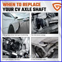 CV Joint Shaft Gas Engine Only for Toyota Camry CV Axle Shaft Exc. Hybrid