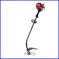 Curved Shaft String Trimmer 2Cycle Engine 25cc Lightweight Lawn Gas Grass Cutter
