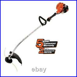 Curved Shaft Trimmer Gas Weed Eater Professional 21.2CC Rapid Loader Wacker ECHO