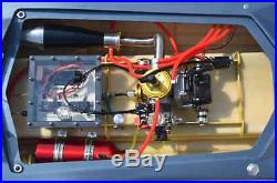 DT RC Gas Boat Glass Fiber G30K ARTR Shaft Exhaust 30CC Engine Rudder Colored