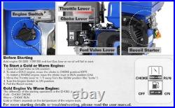 Durable 212cc 4 Stroke Gas Engine, 7HP with 3/4 Shaft Industrial Powerhouse