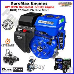 DuroMax Utility Recoil / Electric Start Engine 1 Shaft, 18 HP / XP18HPE