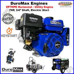 DuroMax Utility Recoil / Electric Start Engine 7 HP, 3/4 Shaft / XP7HPE