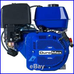 Duromax Portable 16 HP 1 in. Shaft Portable Gas-Powered Recoil Start Engine