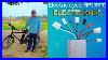 Electric Cycle All Parts Setup How To Make Electric Cycle Lithium Ion Battery Motor Controller