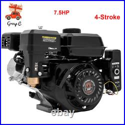 Electric Start Gas Engine 212cc 4-Stroke Horizontal Shaft Motor for Honda GX160