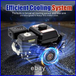 Electric Start Gas Engine 212cc 4-Stroke Horizontal Shaft Motor for Honda GX160