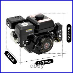Electric Start Gas Engine 212cc 4-Stroke Horizontal Shaft Motor for Honda GX160