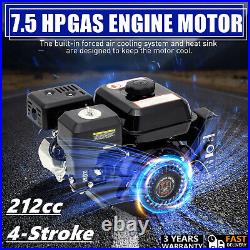 Electric Start Log Splitter 4-Stroke 7.5HP Gas Shaft Motor Version Engine 212CC