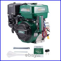Engine OHV Horizontal Gas Engine Motor Electric Start 420cc 15HP For Mini-Bike