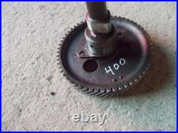 Farmall 400 IH Tractor gas engine camshaft cam shaft & drive gear