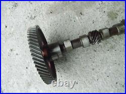 Farmall Super M SM gas tractor IH engine motor camshaft with drive gear cam shaft