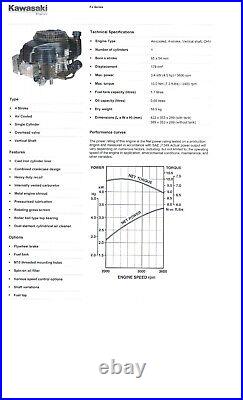 Fj180v-m09-s Genuine Kawasaki Toro, Exmark Engine Fits 30 Timemaster 25mm Crank