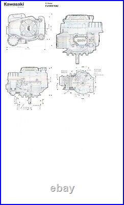 Fj180v-m09-s Genuine Kawasaki Toro, Exmark Engine Fits 30 Timemaster 25mm Crank