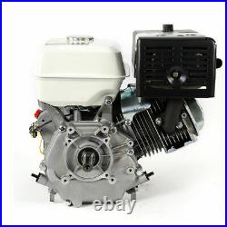 GO Kart 15HP 4Stroke Engine Motor Horizontal Gas 25mm Shaft OHV 420CC With Recoil