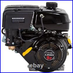 Gas Engine 1 in. 9 HP 270cc OHV Recoil Start System Horizontal Keyway Shaft