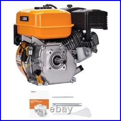 Gas Engine 212cc 7HP Horizontal Shaft OHV Recoil for Snowblower Water Pump