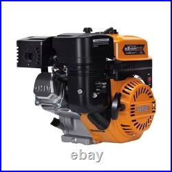 Gas Engine 212cc 7HP Horizontal Shaft OHV Recoil for Snowblower Water Pump