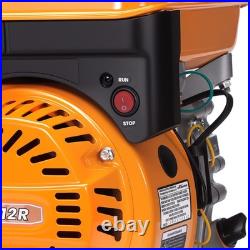 Gas Engine 212cc 7HP Horizontal Shaft OHV Recoil for Snowblower Water Pump