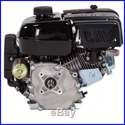 Gas Engine 6.5 HP OHV Electric Start 3/4 in Horizontal Keyway Shaft Quiet Run