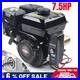 Gas Engine Electric Start Side Shaft Motor OHV Gasoline Engine 3600RPM 7.5HP USA