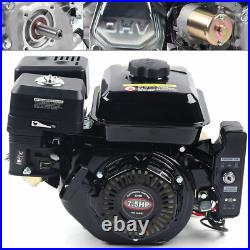 Gas Engine Electric Start Side Shaft Motor OHV Gasoline Engine 3600RPM 7.5HP USA