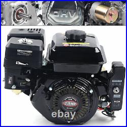 Gas Engine Electric Start Side Shaft Motor OHV Gasoline Engine 3600RPM 7.5HP USA