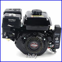 Gas Engine Electric Start Side Shaft Motor OHV Gasoline Engine 3600RPM 7.5HP USA