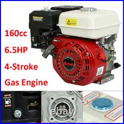 Gas Engine For Honda GX160, 160cc 4-Stroke 6.5HP OHV Air Cooled Horizontal Shaft