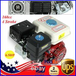 Gas Engine For Honda GX160 4 Stroke OHV Air Cooled Horizontal Shaft 6.5HP 200cc